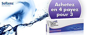Achetez en 4 payez pour 3!