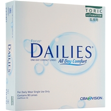 Focus Dailies Toric 90p 