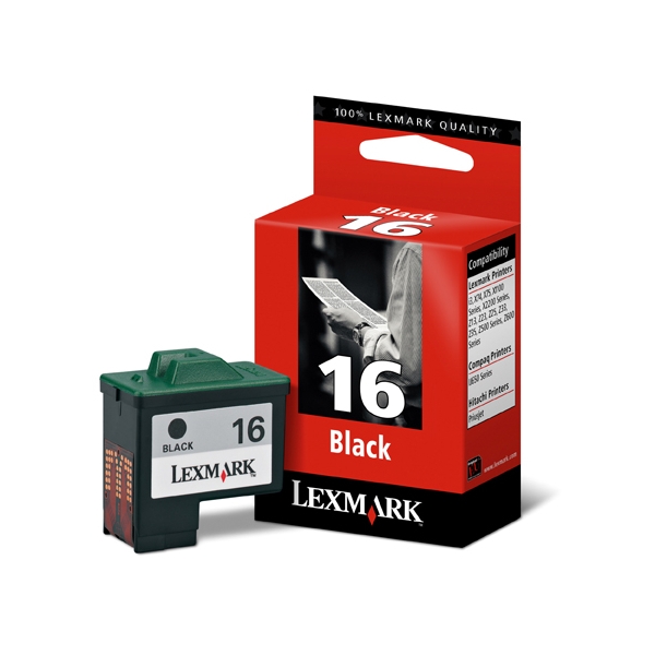 Lexmark Ink No 16 Black