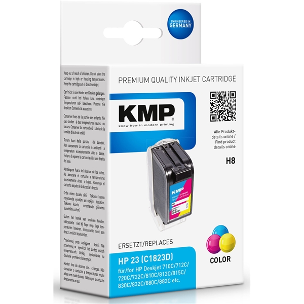 KMP H8 - HP 23 Tri-Colour