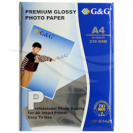 G&G - A4 Premium Glossy Photo Paper (2880 dpi)