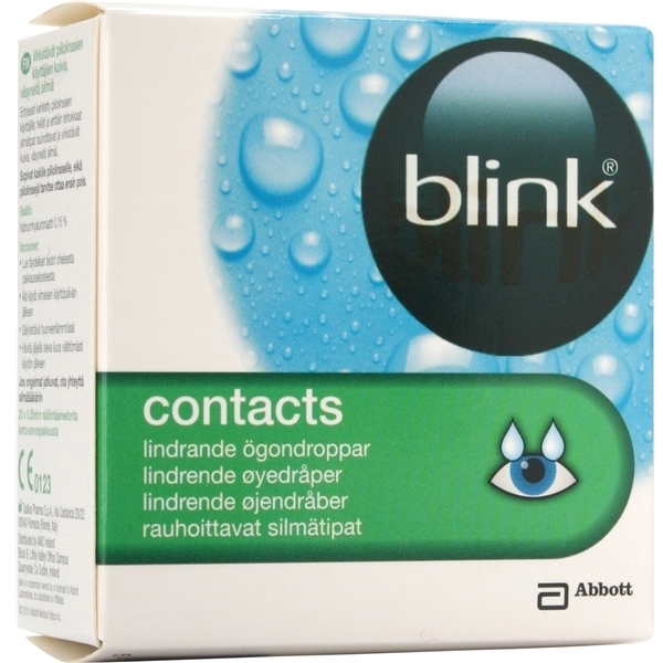 Blink Contacts Eye Drops 1x20 pc (Image 2 de 2)