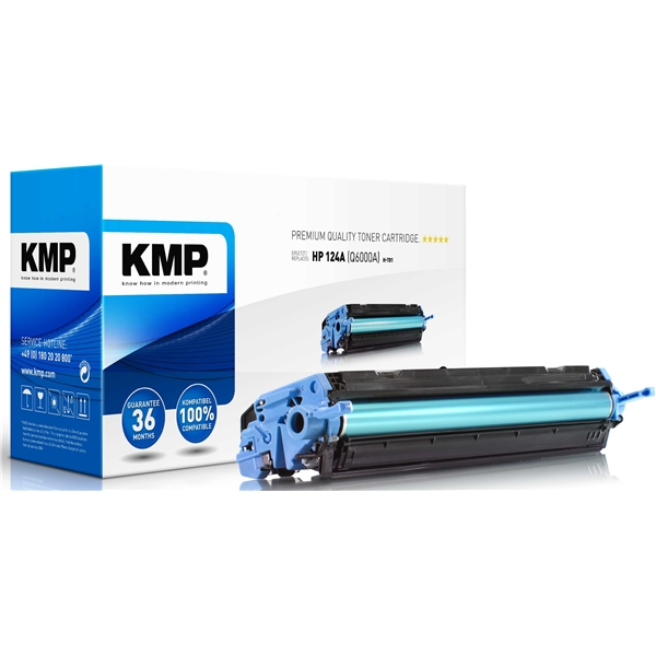 KMP H-T81 - HP 124A Black